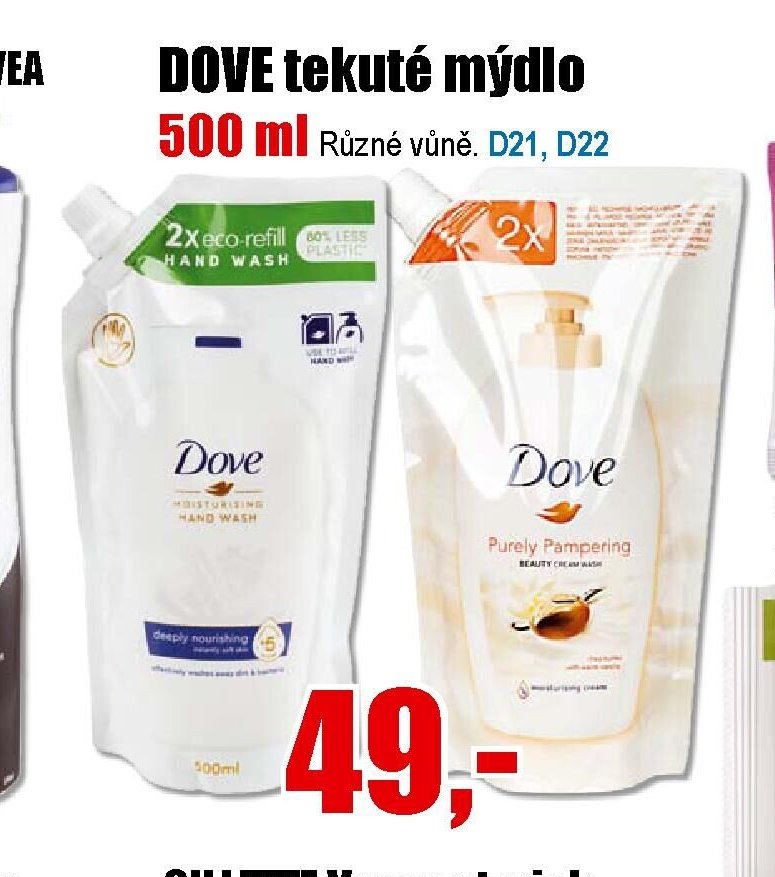 DOVE tekuté mýdlo 500 ml - EVA.cz aktualniletaky.eu