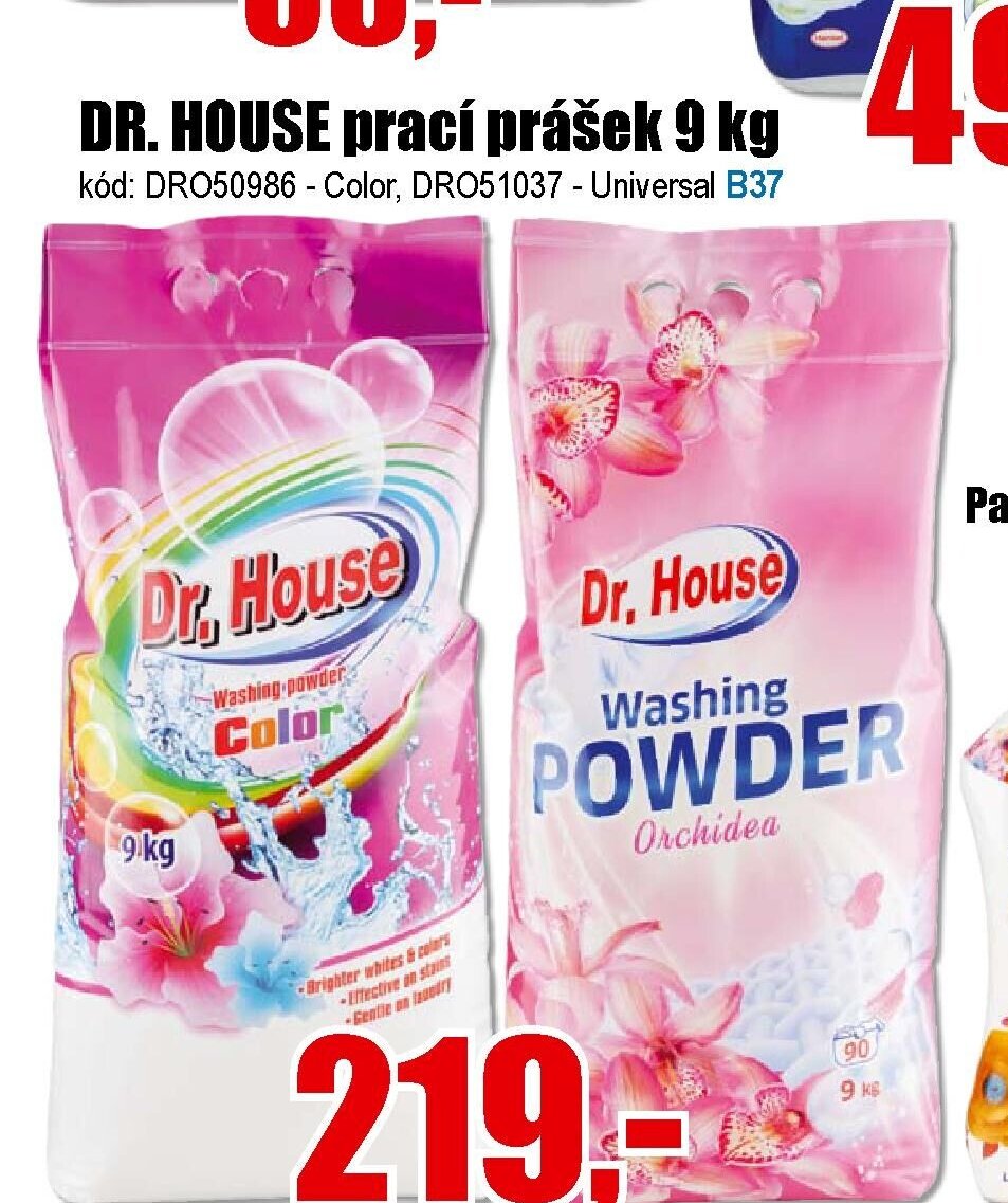Dr. HOUSE prací prášek 9 kg - EVA.cz aktualniletaky.eu