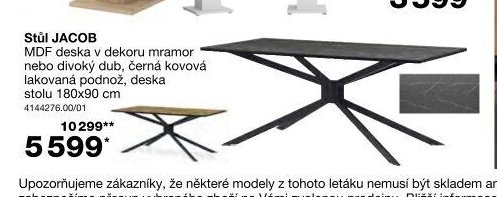 Stůl JACOB