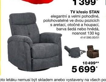 TV křeslo STAN