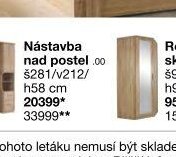 Nástavba nad postel