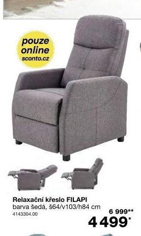 Relaxační křeslo FILAPI
