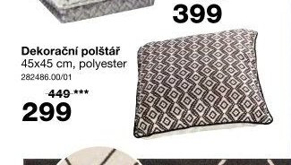 Dekorační polštář