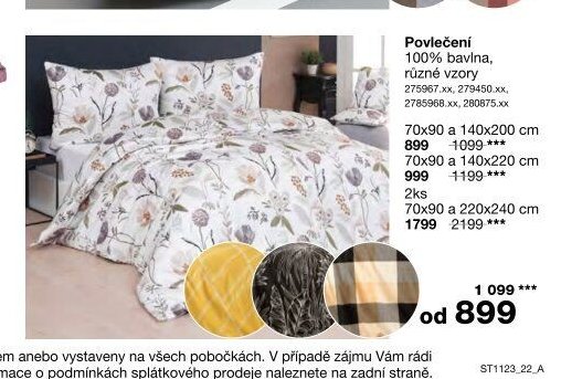 Povlečení 100% bavlna