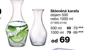 Skleněná karafa