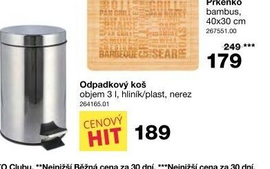 Prkénko bambus 40x30 cm