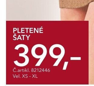 Pletené šaty