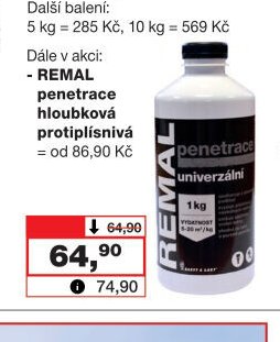 REMAL penetrace univerzální V1307, 1 kg