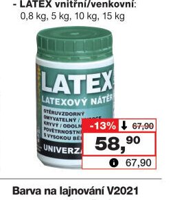 LATEX univerzální, 0,8 kg
