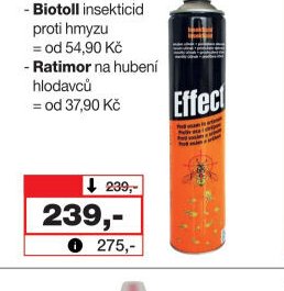 Effect sprej proti vosám a sršňům, 750 ml
