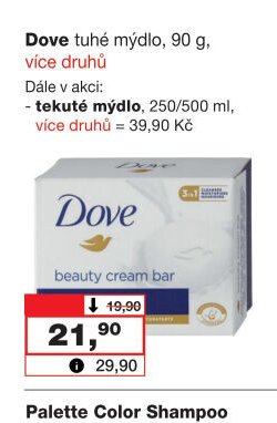 Dove tuhé mýdlo, 90 g, více druhů