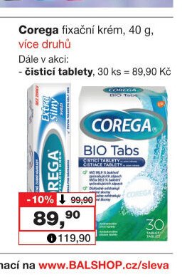 Corega fixační krém, 40 g, více druhů