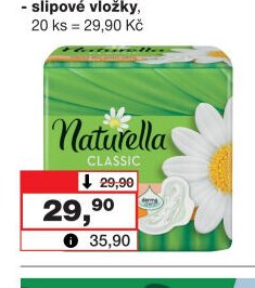 Naturella Classic dámské vložky