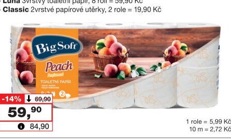 Big Soft toaletní papír
