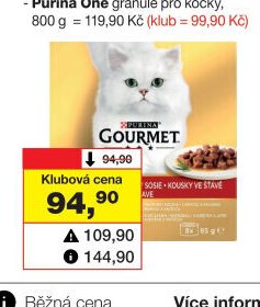 Gourmet Gold konzerva pro kočky