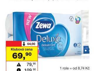 Zewa Deluxe 3vrstvý toaletní papír
