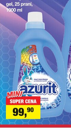 Azuriti prací gel, 1000 ml