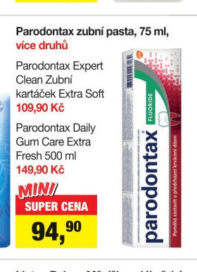 Parodontax zubní pasta, 75 ml