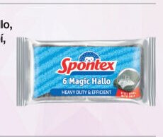 Spontex Magic Hallo, drátěnka na nádobí, 6 ks