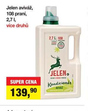 Jelen aviváž, 2,7 l