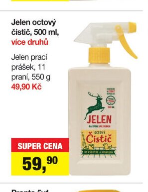 Jelen octový čistič, 500 ml