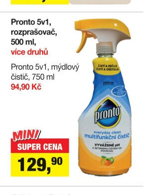 Pronto 5v1, rozprašovač, 500 ml