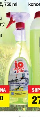 IO Sgrasse Brilla koncentrovaný odmašťovač, 750 ml