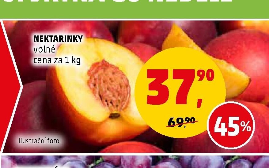 NEKTARINKY volné - Penny Market aktualniletaky.eu