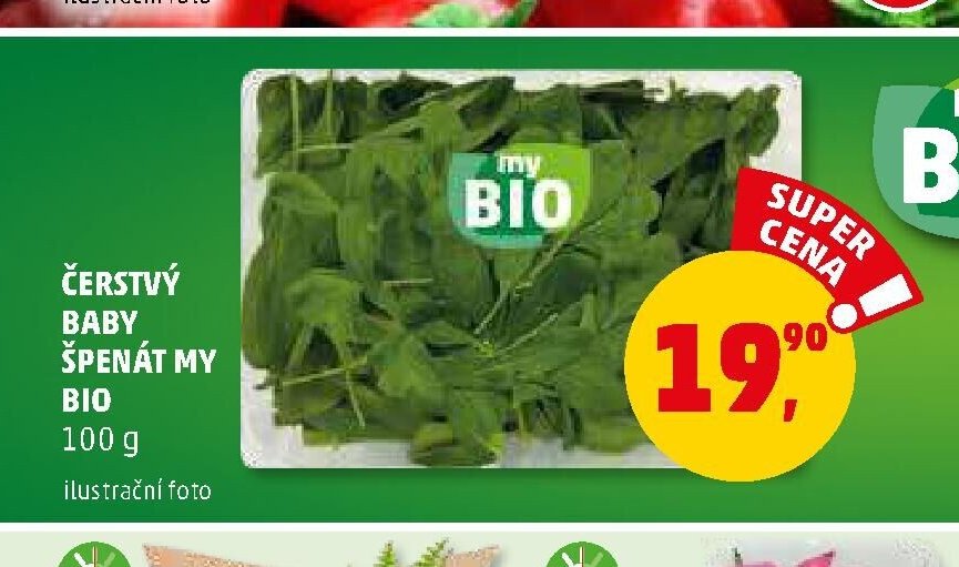 ČERSTVÝ BABY ŠPENÁT MY BIO - Penny Market aktualniletaky.eu