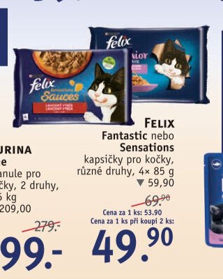 FELIX Fantastic nebo Sensations kapsičky