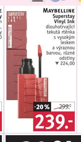 Maybelline Superstay Vinyl Ink