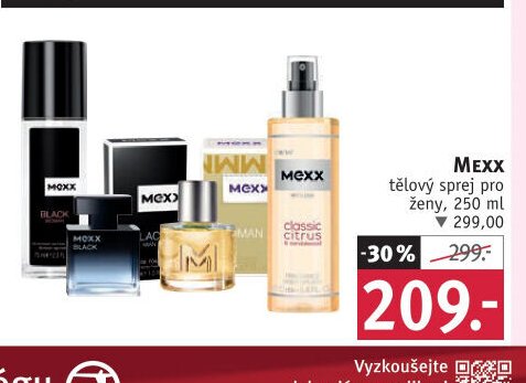 Mexx tělový sprej