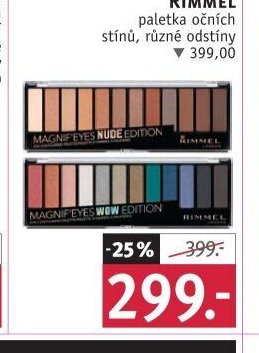 Rimmel paletka očních stínů