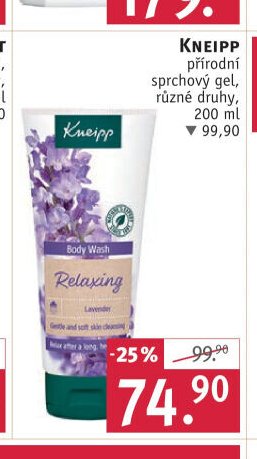 Kneipp sprchový gel