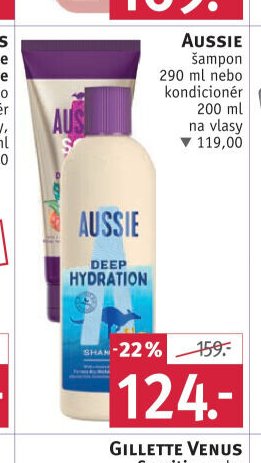 AUSSIE šampon 290 ml nebo kondicionér 200 ml na vlasy
