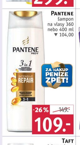 Pantene šampon na vlasy