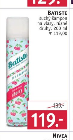 Batiste suchý šampon
