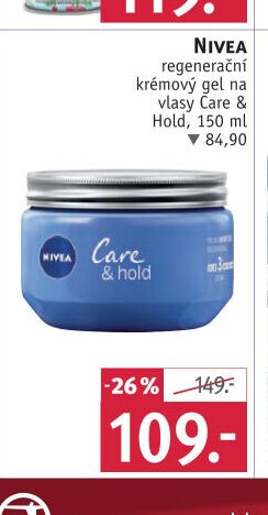 Nivea regenerační krémový gel