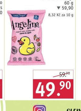 LITTLE ANGEL BIO dětský snack