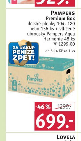 Pampers Premium Box