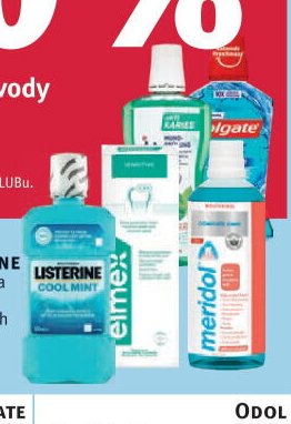Listerine ústní voda Coolmint nebo Fresh Burst, 500 ml