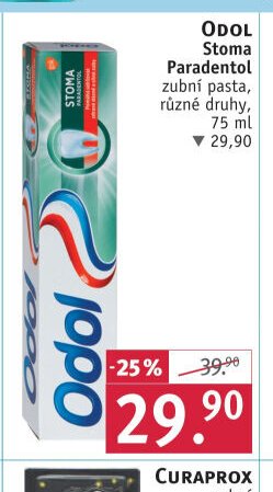 Odol Stoma Paradentol zubní pasta, 75 ml
