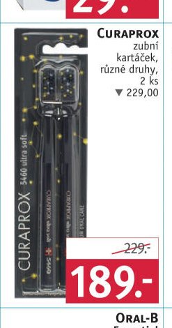 Curaprox zubní kartáček, 2 ks