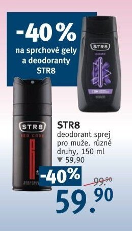 STR8 deodorant sprej