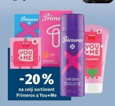 PRIMEROS a YOU+ME sortiment