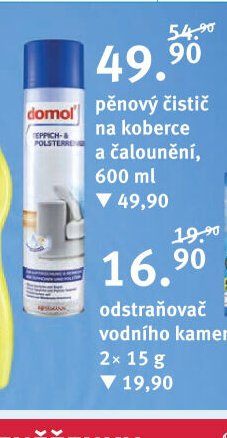 domol pěnový čistič na koberce
