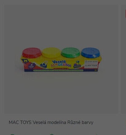 MAC TOYS Veselá modelína Různé barvy