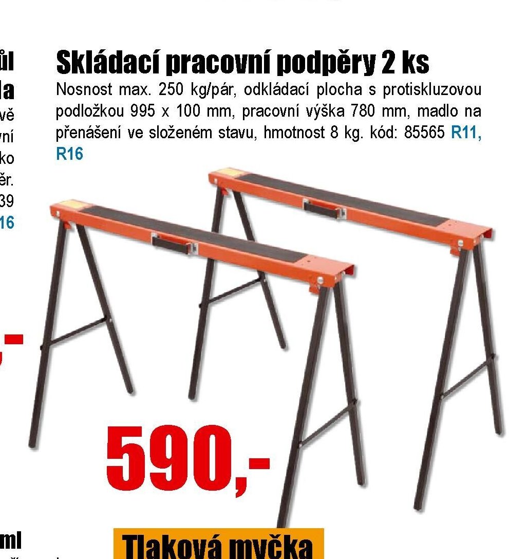 Skládací pracovní podpěry 2 ks - EVA.cz aktualniletaky.eu