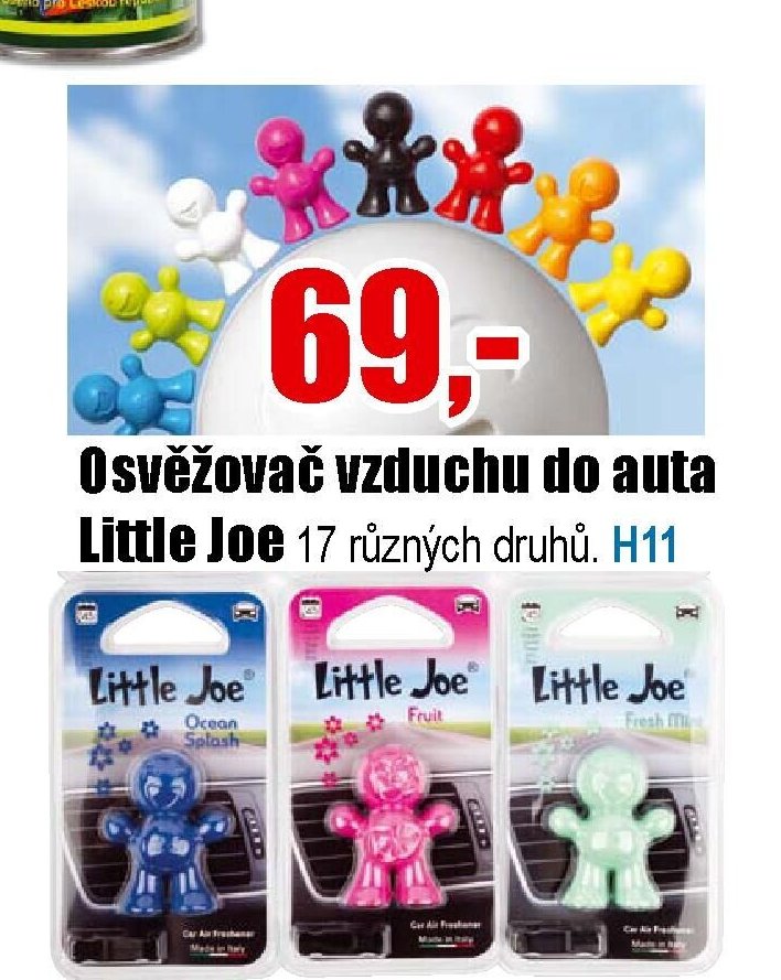 Osvěžovač vzduchu do auta Little Joe - EVA.cz aktualniletaky.eu