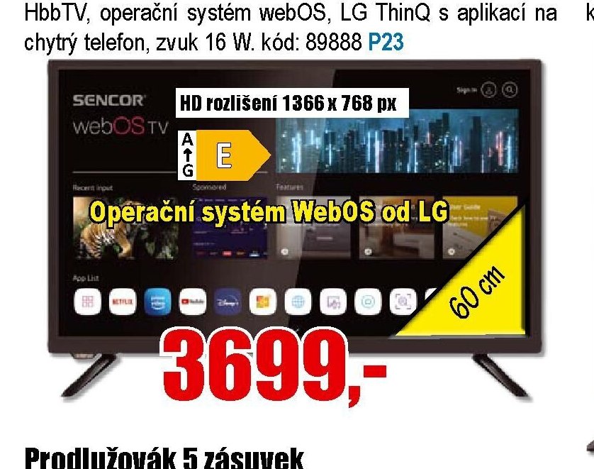 HD Smart televize SENCOR SLE 24S801TCSB - EVA.cz aktualniletaky.eu